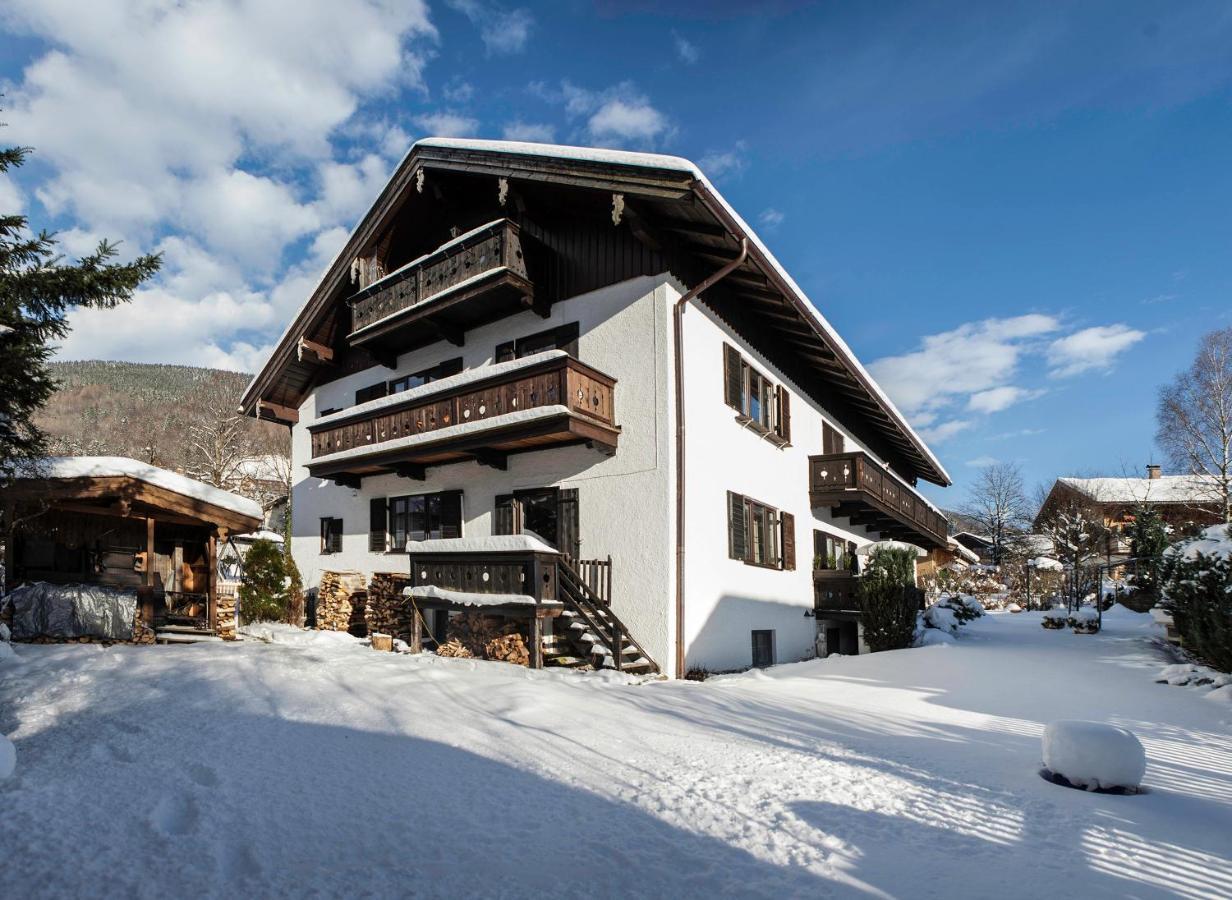 Modern-Bayrisches Apartment Mit Seeblick Tegernsee Exteriér fotografie