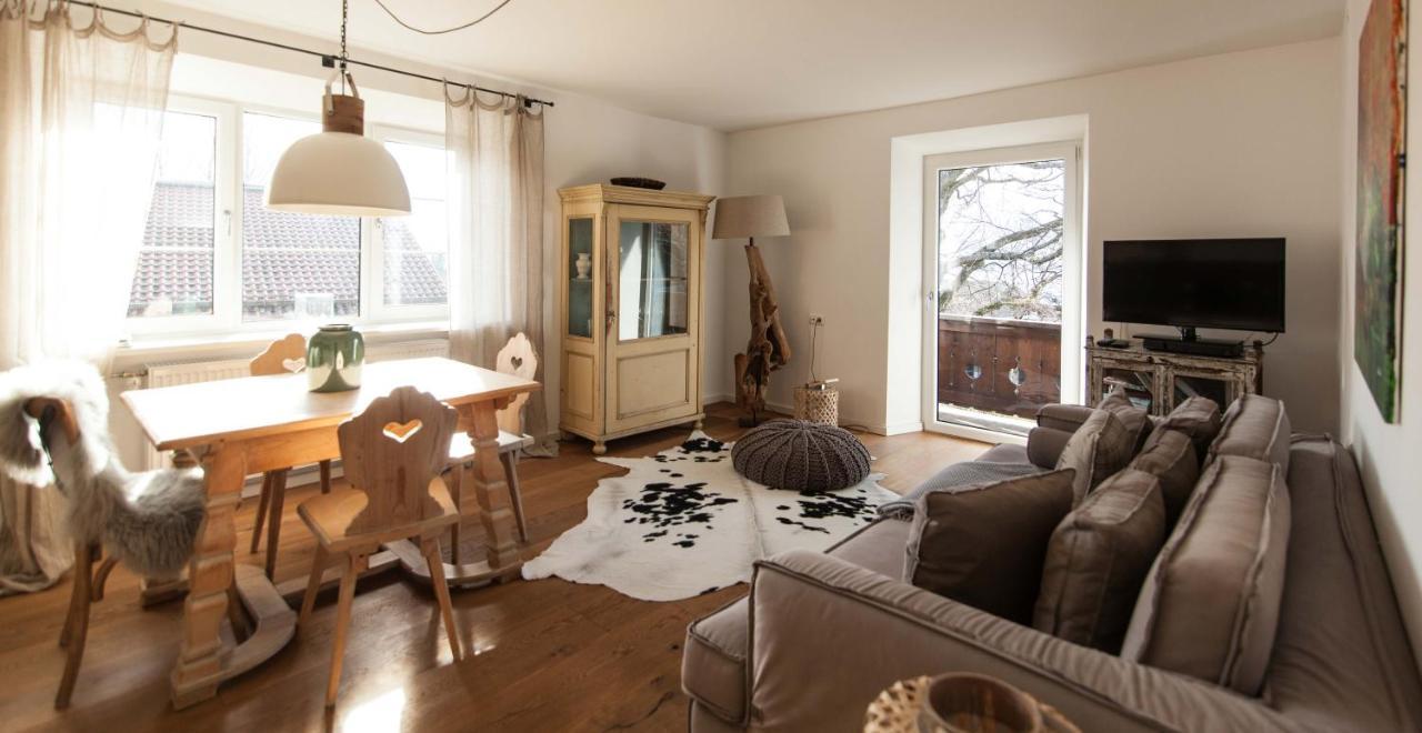 Modern-Bayrisches Apartment Mit Seeblick Tegernsee Exteriér fotografie